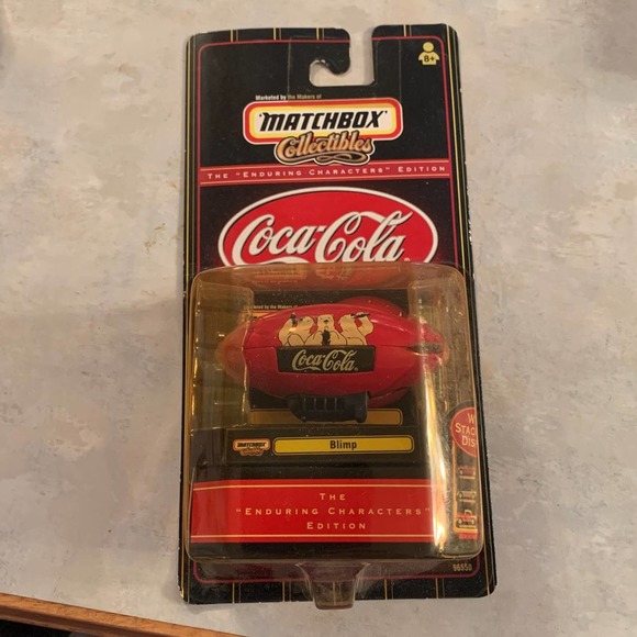 Coca-Cola matchbox collectible blimp - Picture 1 of 4